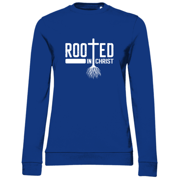 In Christus verwurzelt - Damen Sweatshirt - Textilzauber