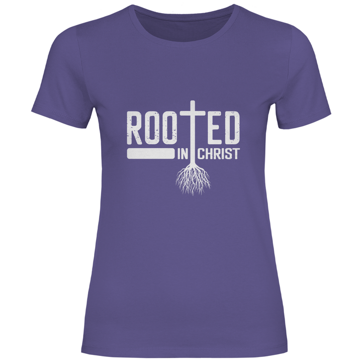 In Christus verwurzelt - Damen T - Shirt - Textilzauber