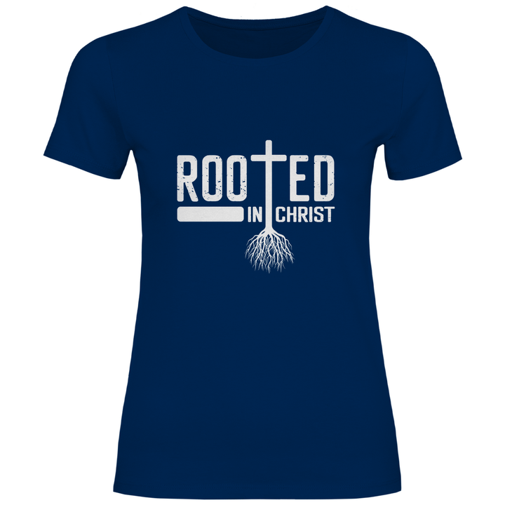 In Christus verwurzelt - Damen T - Shirt - Textilzauber