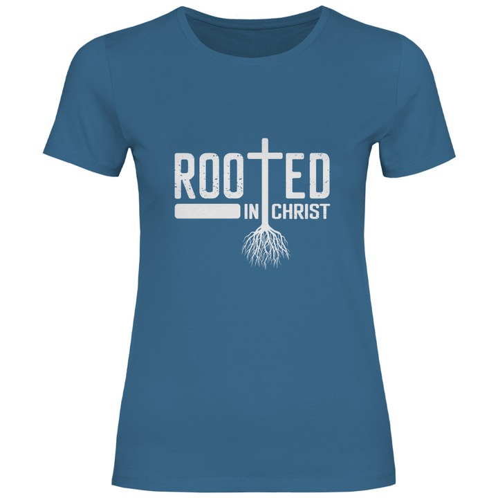 In Christus verwurzelt - Damen T - Shirt - Textilzauber
