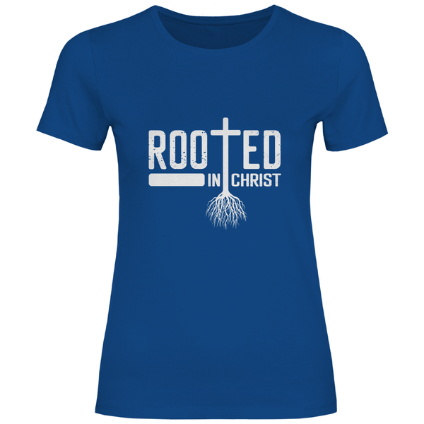 In Christus verwurzelt - Damen T - Shirt - Textilzauber