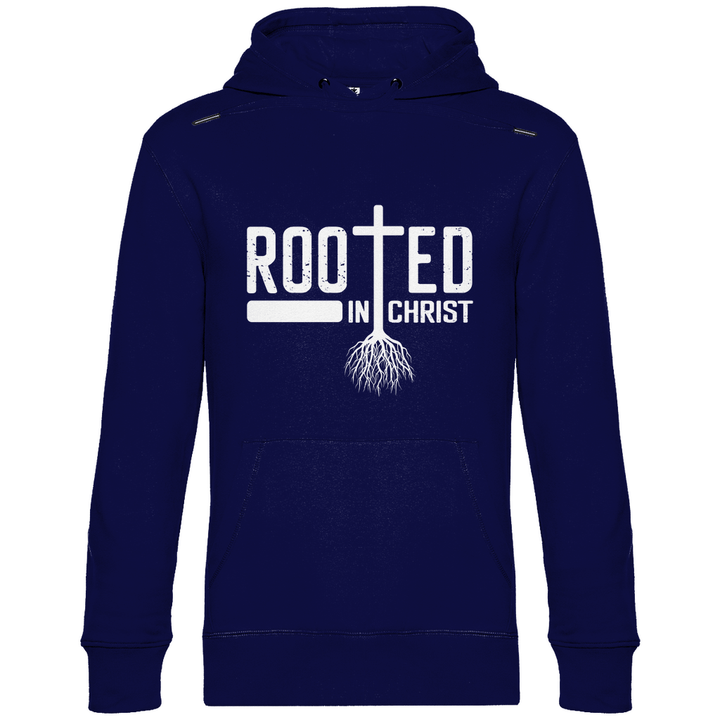 In Christus verwurzelt - Herren Hoodie - Textilzauber