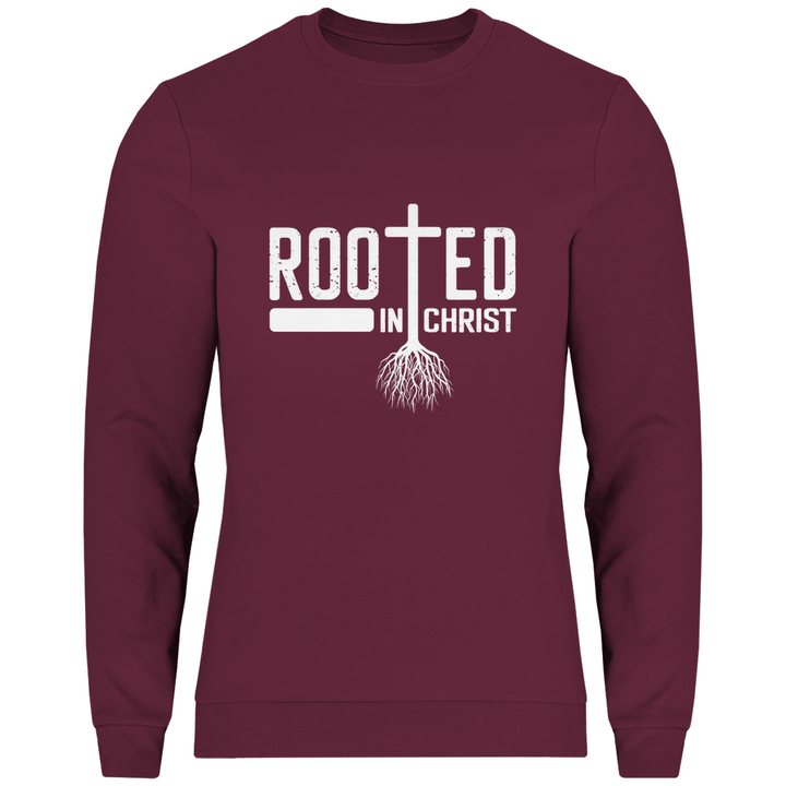 In Christus verwurzelt - Herren Sweatshirt - Textilzauber