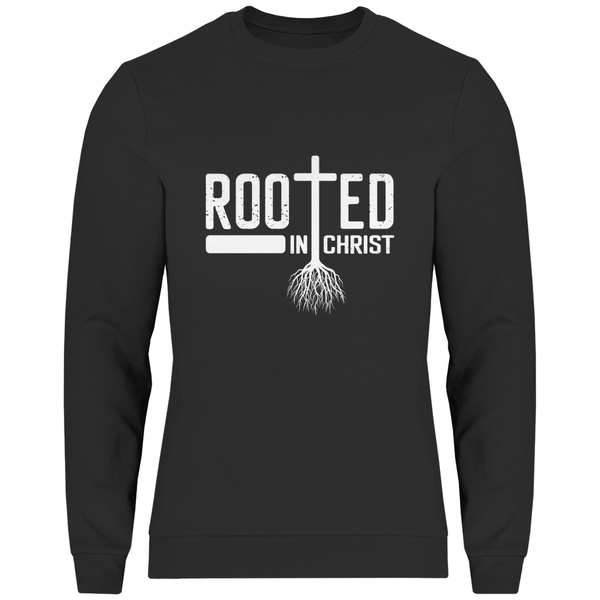 In Christus verwurzelt - Herren Sweatshirt - Textilzauber