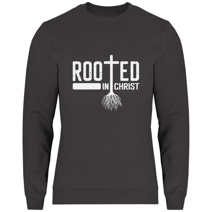 In Christus verwurzelt - Herren Sweatshirt - Textilzauber