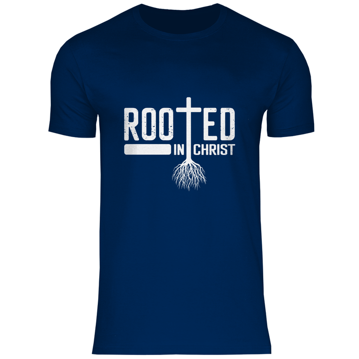 In Christus verwurzelt - Herren T - Shirt - Textilzauber