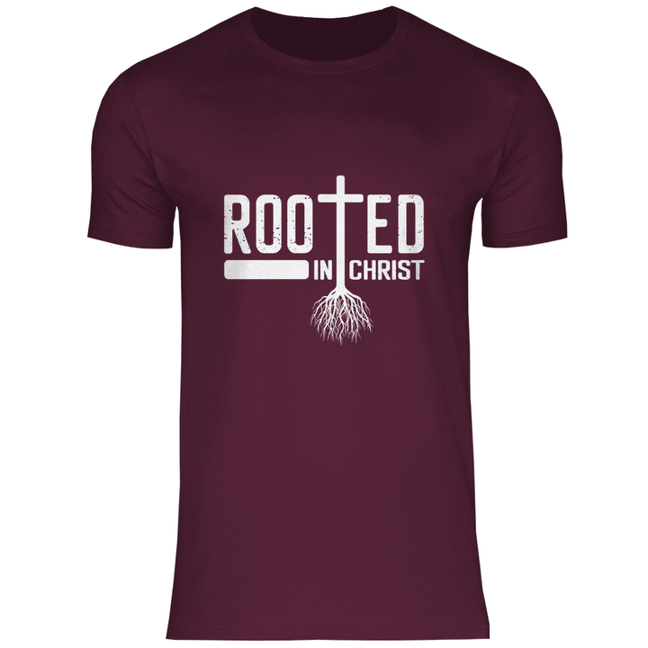 In Christus verwurzelt - Herren T - Shirt - Textilzauber