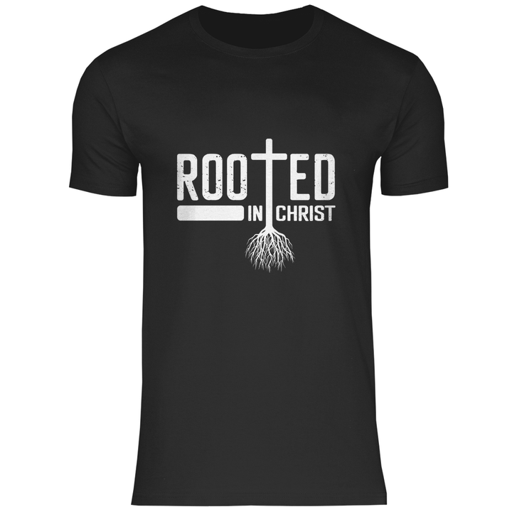 In Christus verwurzelt - Herren T - Shirt - Textilzauber