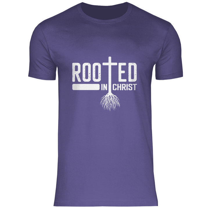 In Christus verwurzelt - Herren T - Shirt - Textilzauber