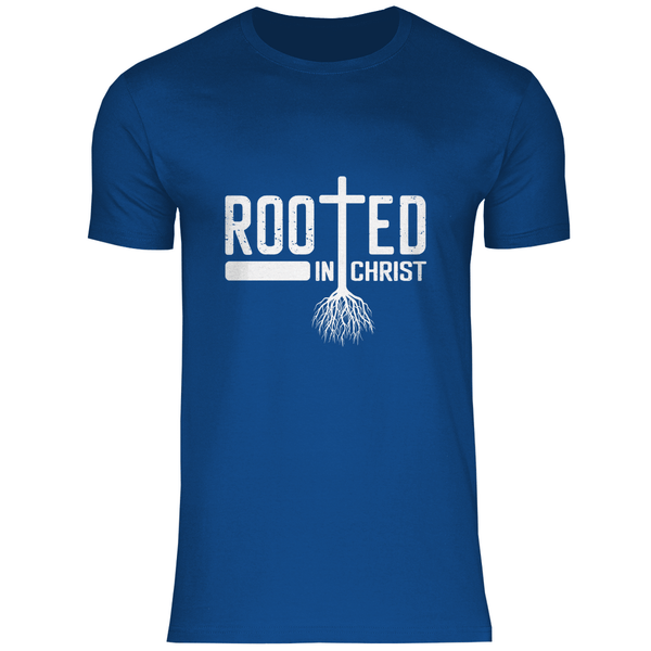 In Christus verwurzelt - Herren T - Shirt - Textilzauber