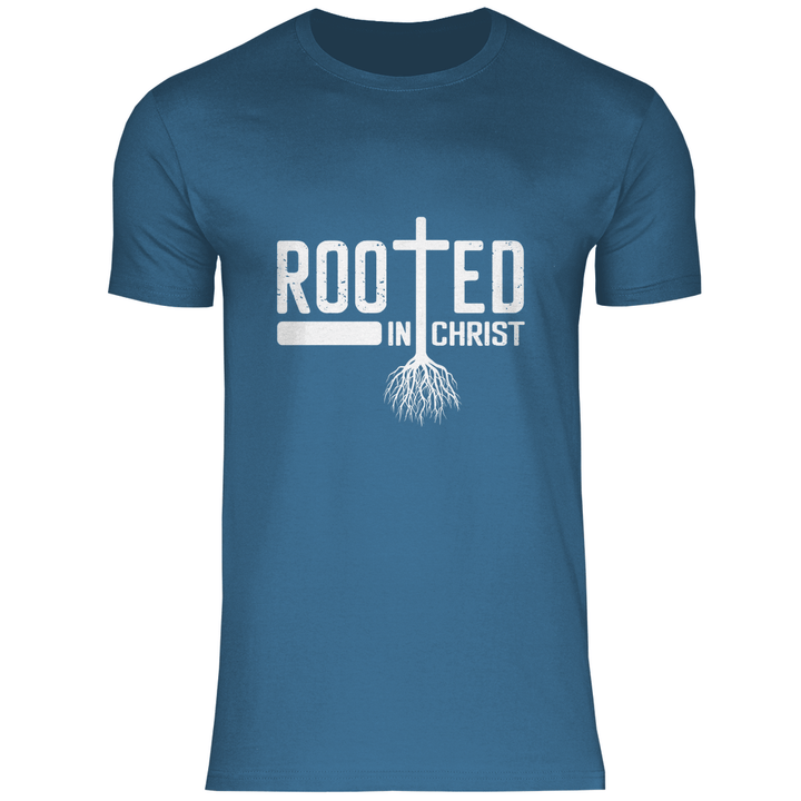 In Christus verwurzelt - Herren T - Shirt - Textilzauber