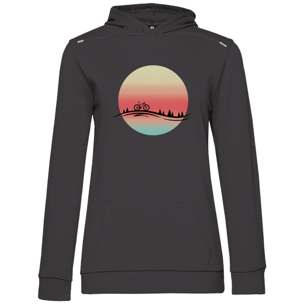 In den Sonnenuntergang - Damen Hoodie - Textilzauber
