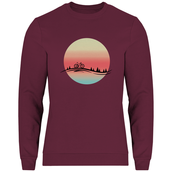 In den Sonnenuntergang - Herren Sweatshirt - Textilzauber