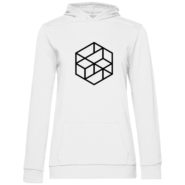 Isometrischer Würfel - Damen Hoodie - Textilzauber