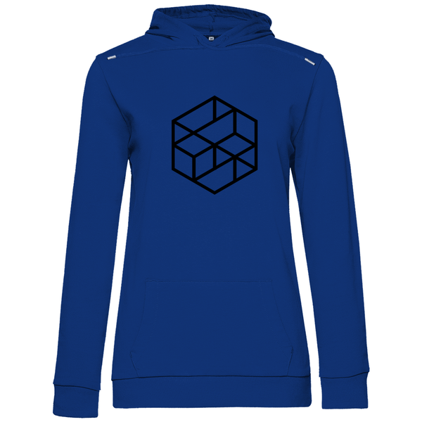 Isometrischer Würfel - Damen Hoodie - Textilzauber