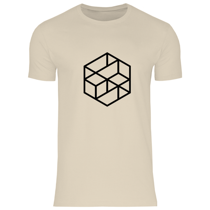 Isometrischer Würfel - Herren T - Shirt - Textilzauber