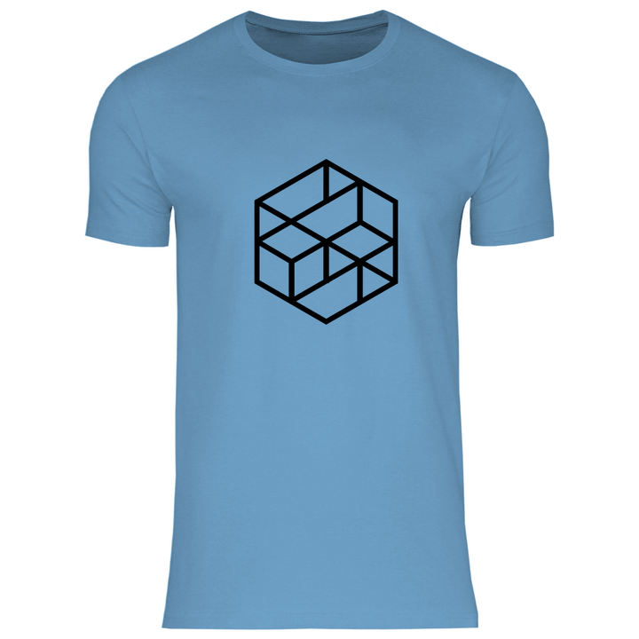 Isometrischer Würfel - Herren T - Shirt - Textilzauber