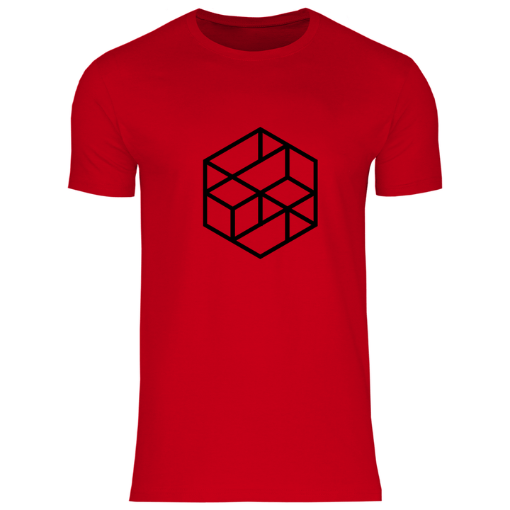 Isometrischer Würfel - Herren T - Shirt - Textilzauber