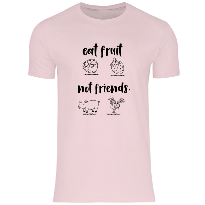 Iss Früchte, nicht Freunde - Herren T - Shirt - Textilzauber
