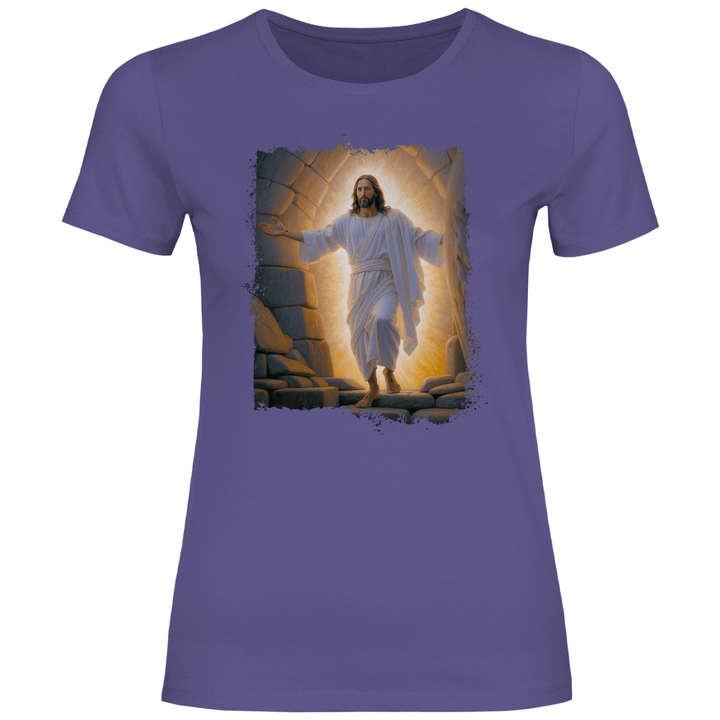 Jesu Auferstehung - Damen T - Shirt - Textilzauber