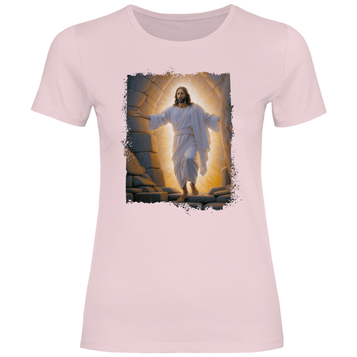Jesu Auferstehung - Damen T - Shirt - Textilzauber