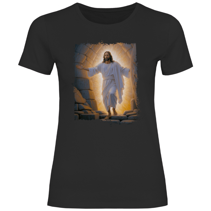 Jesu Auferstehung - Damen T - Shirt - Textilzauber