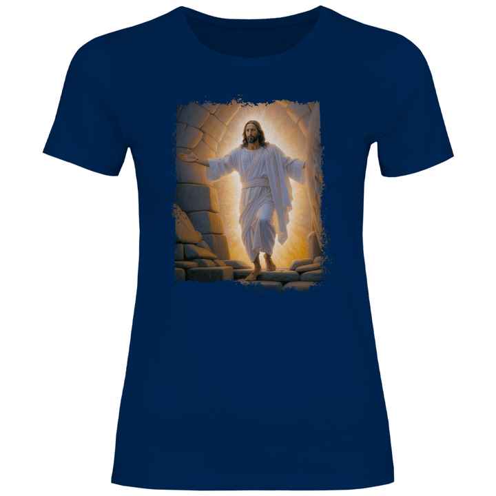 Jesu Auferstehung - Damen T - Shirt - Textilzauber