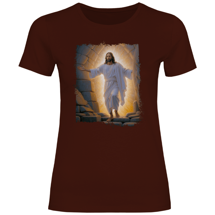 Jesu Auferstehung - Damen T - Shirt - Textilzauber
