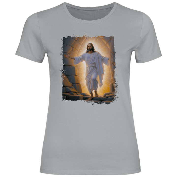 Jesu Auferstehung - Damen T - Shirt - Textilzauber