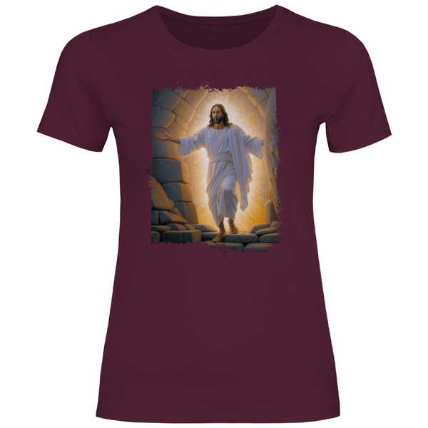 Jesu Auferstehung - Damen T - Shirt - Textilzauber