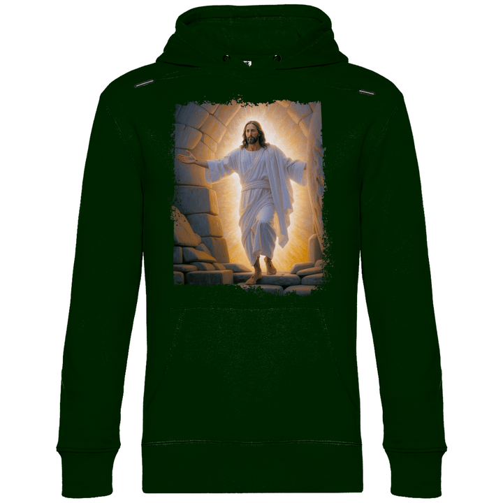 Jesu Auferstehung - Herren Hoodie - Textilzauber