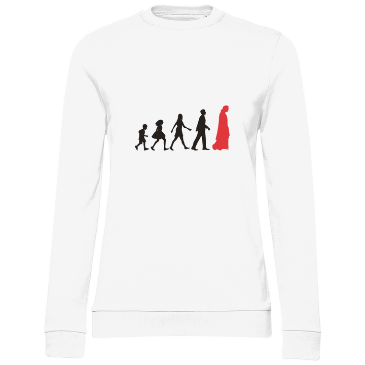 Jesus folgen - Damen Sweatshirt - Textilzauber