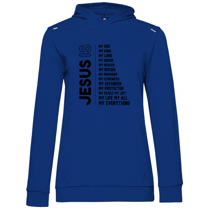 Jesus Is My Everything - Damen Hoodie - Textilzauber