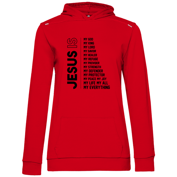 Jesus Is My Everything - Damen Hoodie - Textilzauber