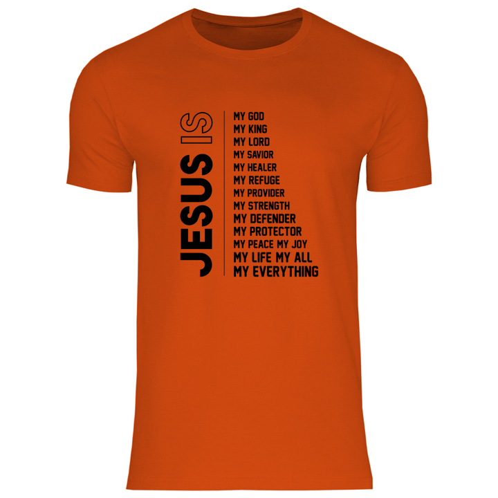 Jesus Is My Everything - Herren T - Shirt - Textilzauber