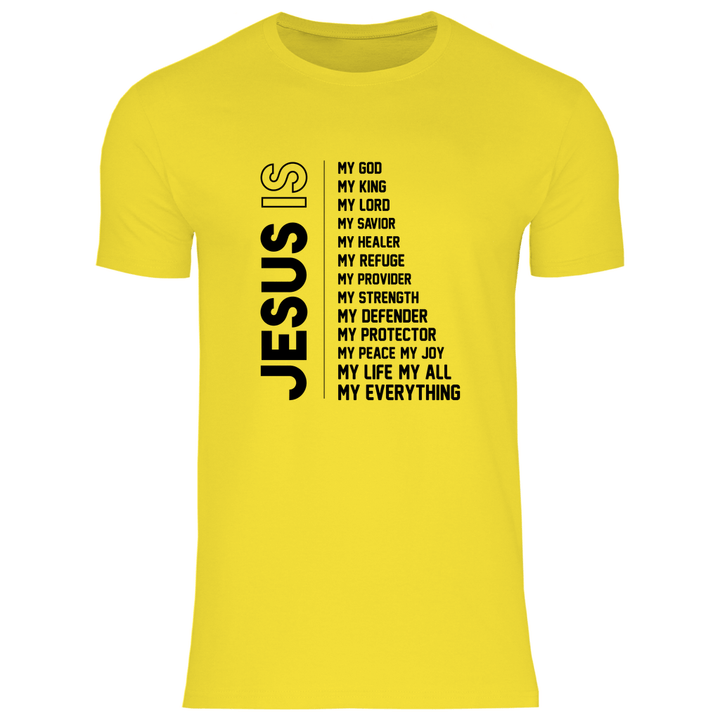Jesus Is My Everything - Herren T - Shirt - Textilzauber