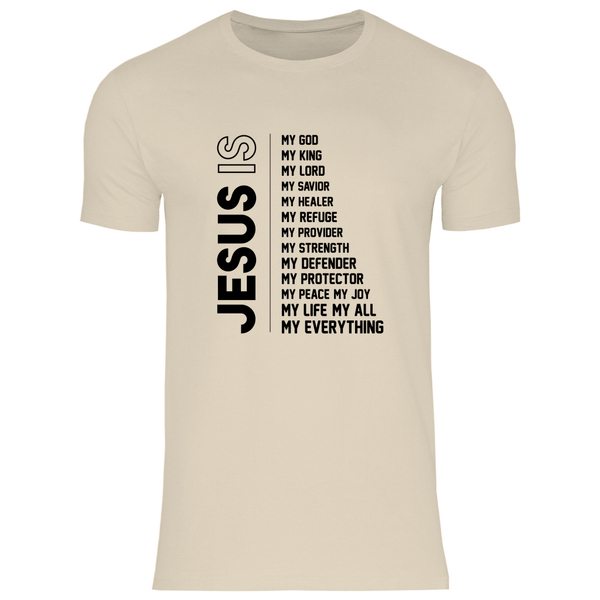Jesus Is My Everything - Herren T - Shirt - Textilzauber