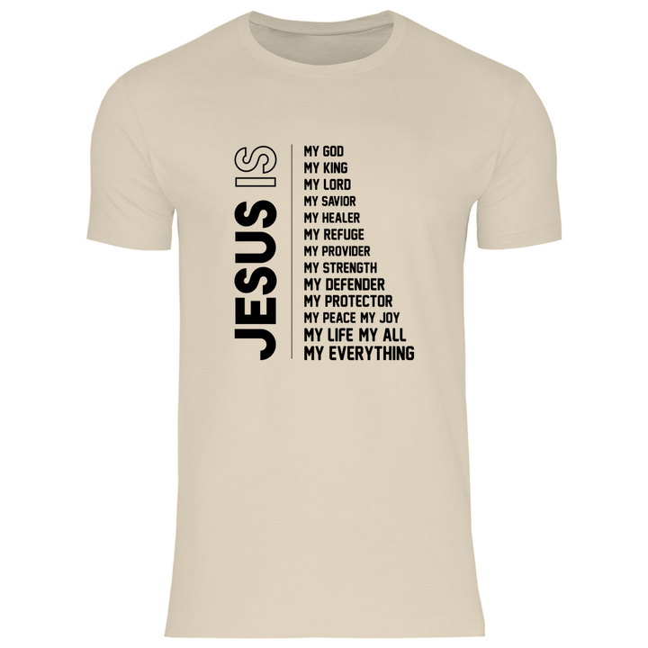 Jesus Is My Everything - Herren T - Shirt - Textilzauber