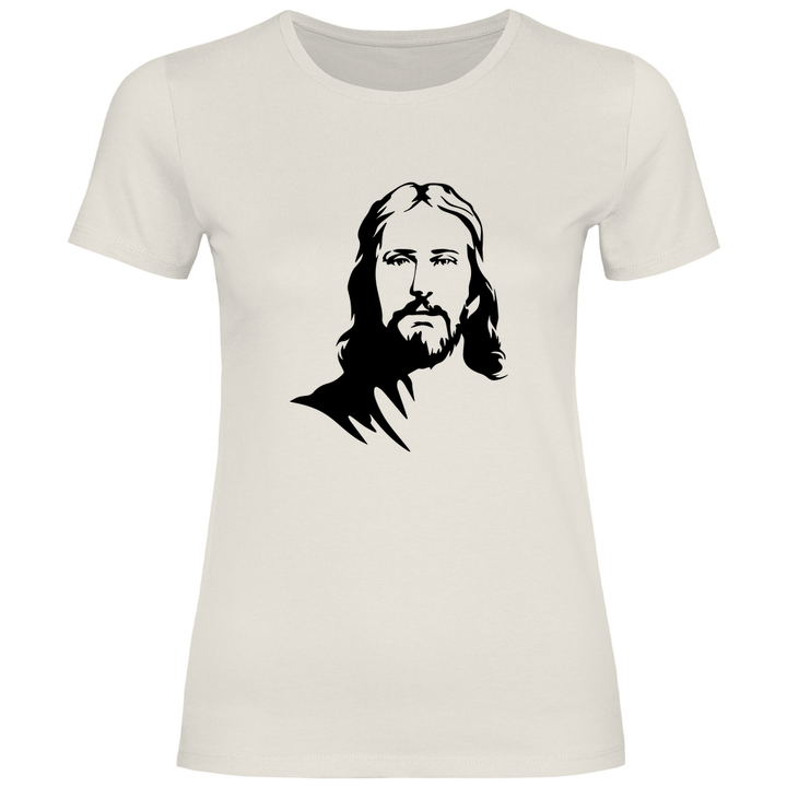 Jesus Porträt - Damen T - Shirt - Textilzauber
