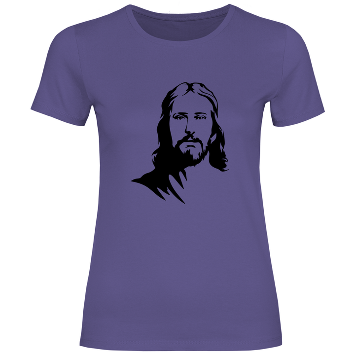 Jesus Porträt - Damen T - Shirt - Textilzauber