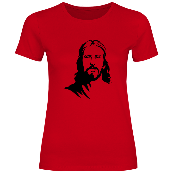 Jesus Porträt - Damen T - Shirt - Textilzauber