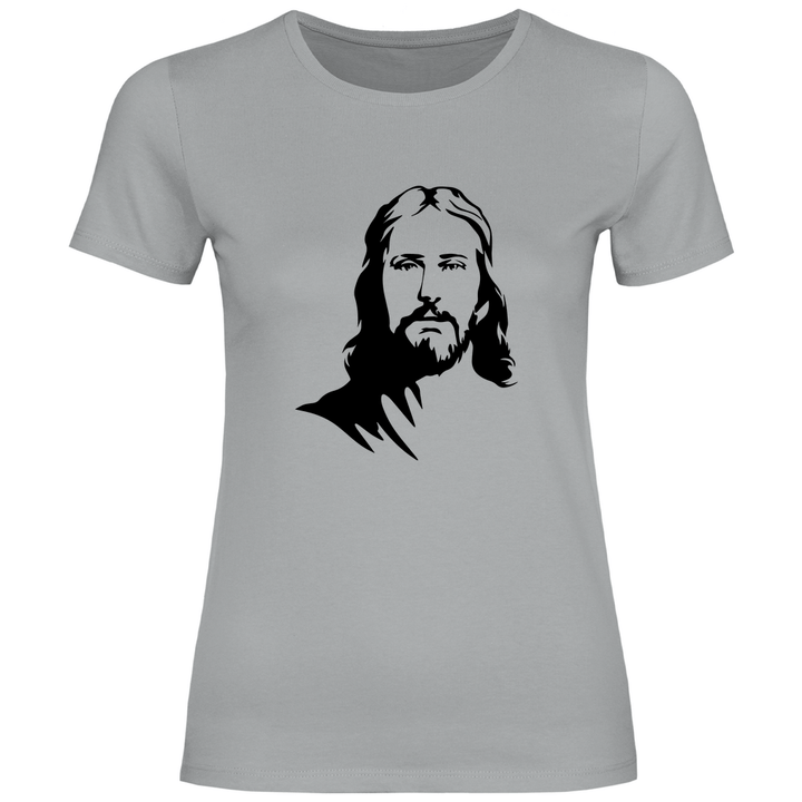 Jesus Porträt - Damen T - Shirt - Textilzauber