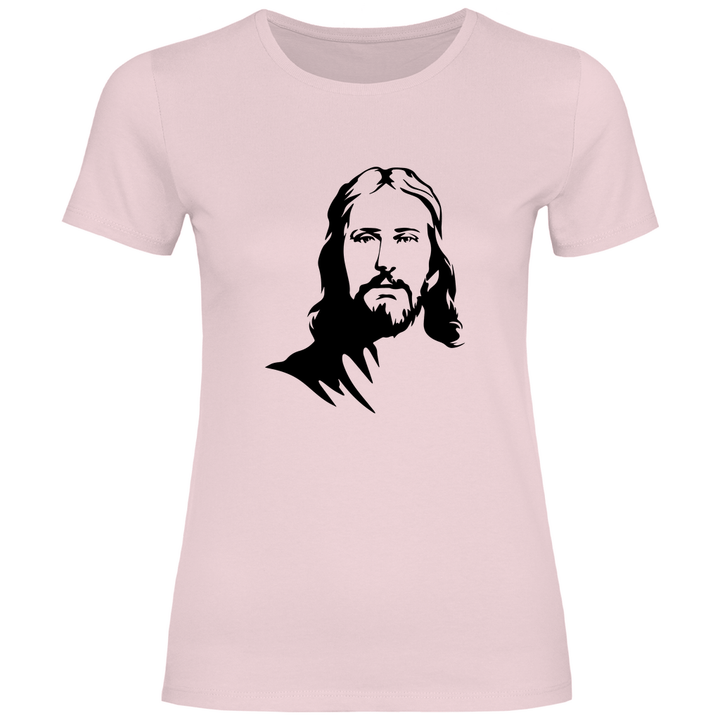 Jesus Porträt - Damen T - Shirt - Textilzauber