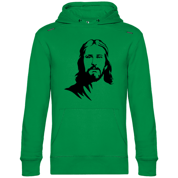 Jesus Porträt - Herren Hoodie - Textilzauber
