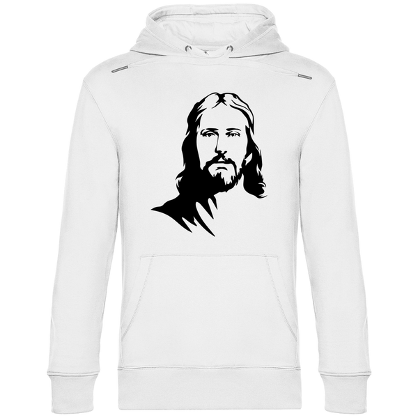 Jesus Porträt - Herren Hoodie - Textilzauber