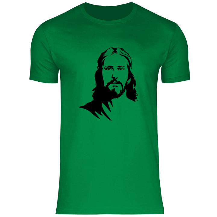 Jesus Porträt - Herren T - Shirt - Textilzauber