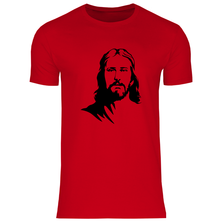 Jesus Porträt - Herren T - Shirt - Textilzauber