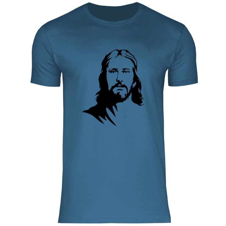 Jesus Porträt - Herren T - Shirt - Textilzauber