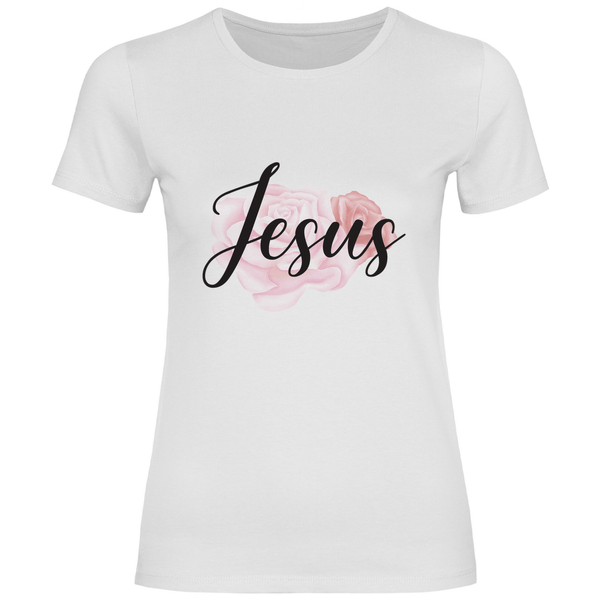 Jesus Rose - Damen T - Shirt - Textilzauber