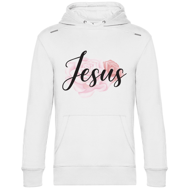 Jesus Rose - Herren Hoodie - Textilzauber